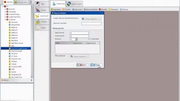 BIRT Analytics - Data Engineering & Enrichment