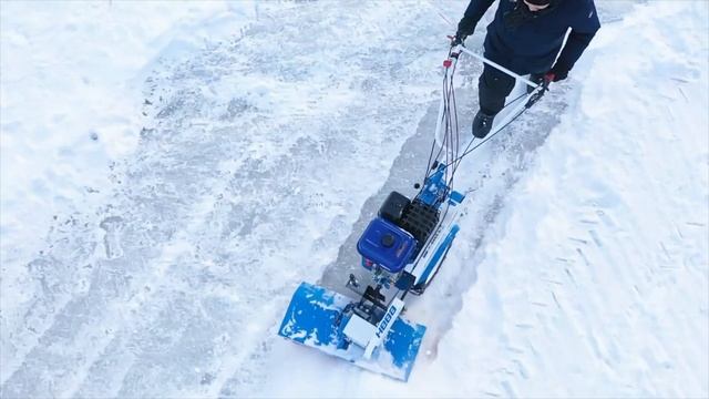 Мотоблок «НЕВА» на резиновых колесах с роторной щеткой «НЕВА» ЩРМ смотреть онлайн