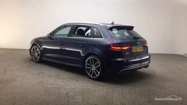 OU63RXW AUDI A3 S3 SPORTBACK QUATTRO BLUE 2013 смотреть онлайн