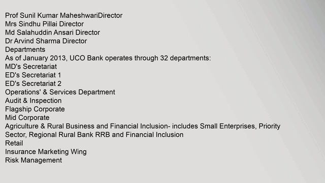 UCO Bank смотреть онлайн