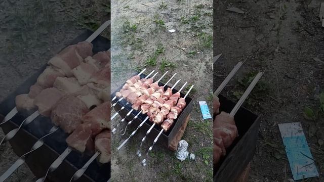 Ах, какие шашлычки ! Отдых на природе. смотреть онлайн