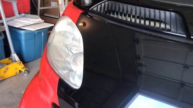 Paint correction & full detail on a 2001 SMART car. смотреть онлайн