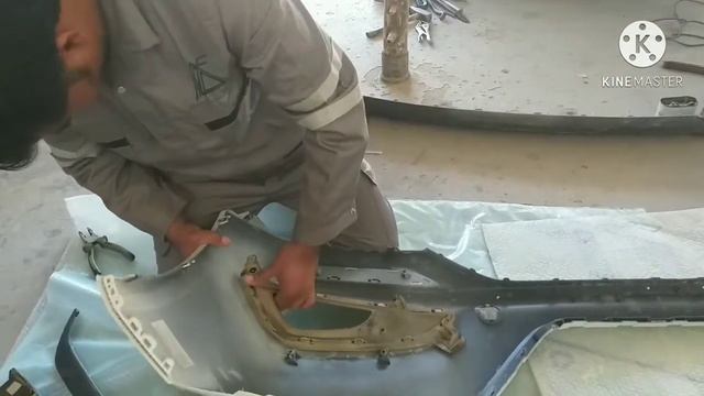 hundai tucson suv 2020 cracke Bumper restoration смотреть онлайн