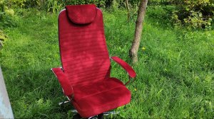 Перетяжка компьютерного кресла Samurai