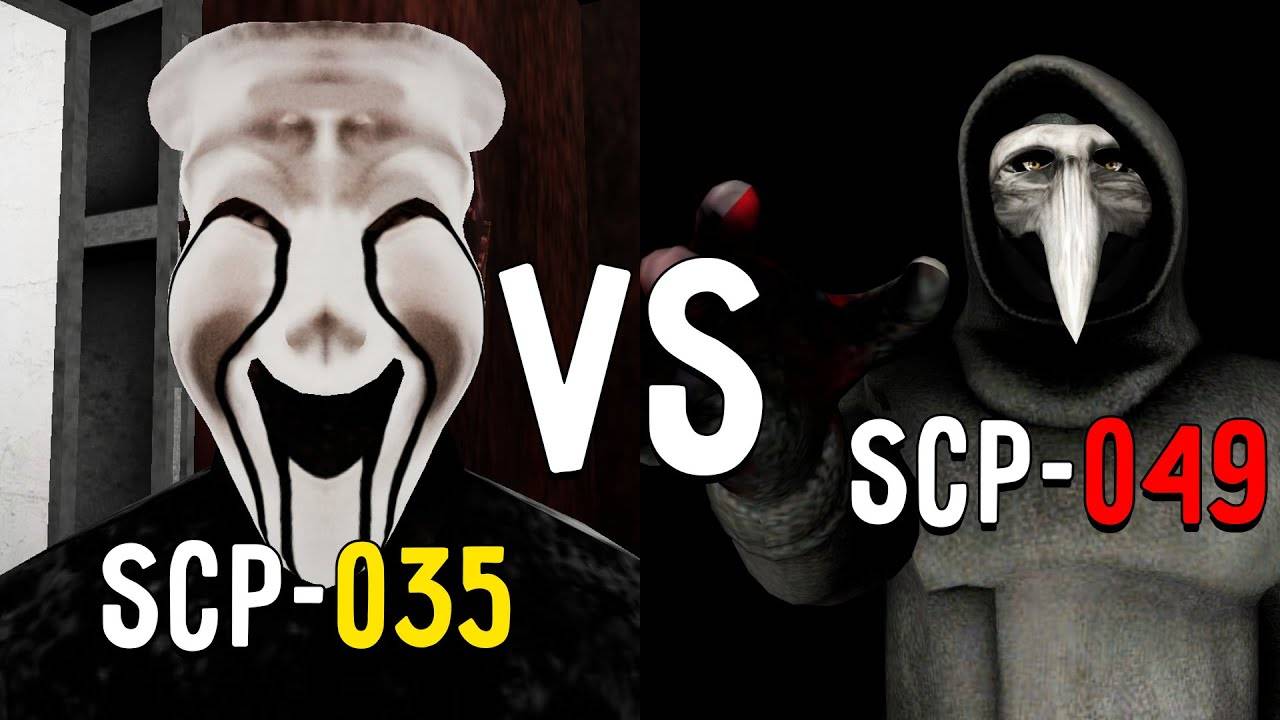 МАСКА ОДЕРЖИМОСТИ против ЧУМНОЙ ДОКТОР в майнкрафт ! Битва SCP 035 VS SCP 049 MINECRAFT смотреть онлайн