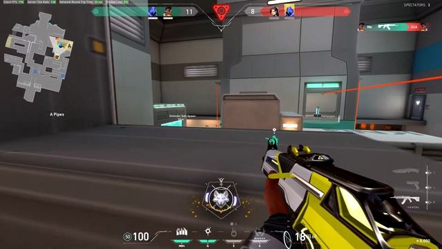 HITTING HEADS :)) - A Valorant Montage #9 (1440p120) (KovaaK + AimLab routines below) смотреть онлайн