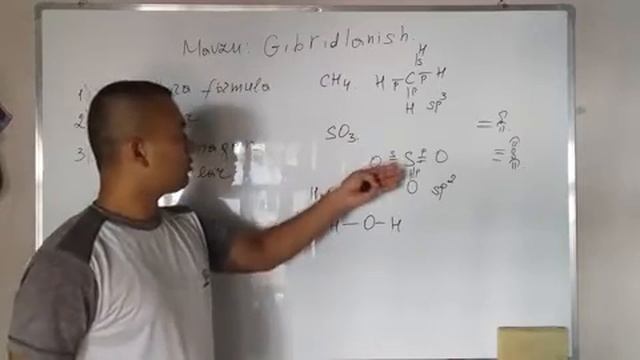 Molekulalarning gibridlanishi. Molekulalar geometriyasi. Video dars. смотреть онлайн