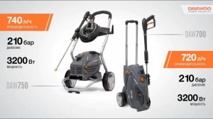 Мойки высокого давления DAEWOO DAW 700 и DAW 750