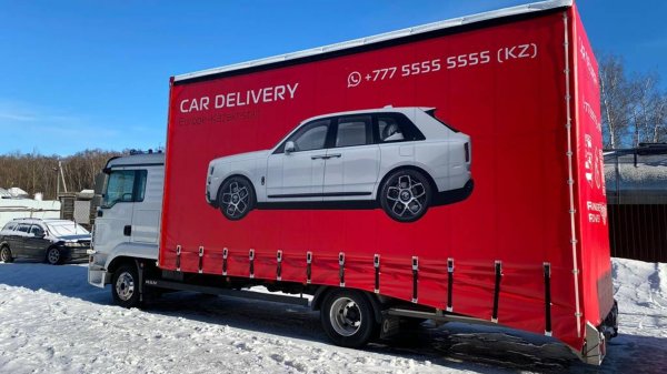 Тент с рекламой