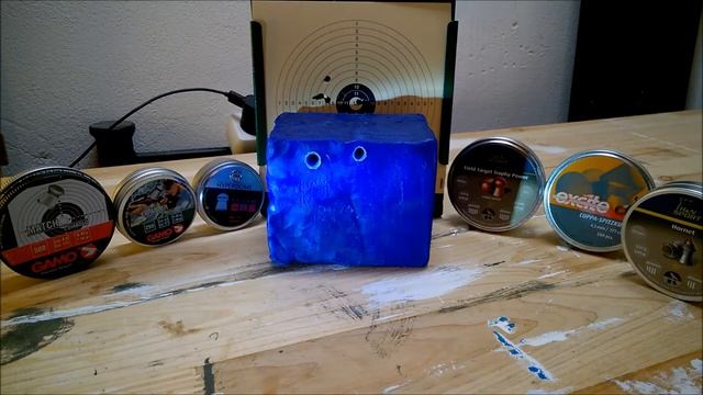 #3. Beschuss der Knete mit der Mercury Mod 25 4,5mm смотреть онлайн