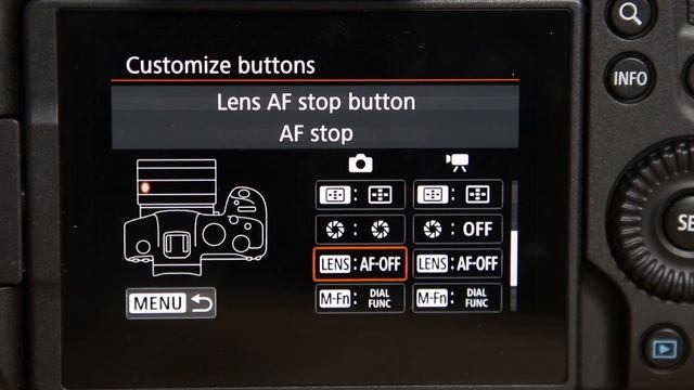 How To Use Canon R6 Joystick To Control Autofocus