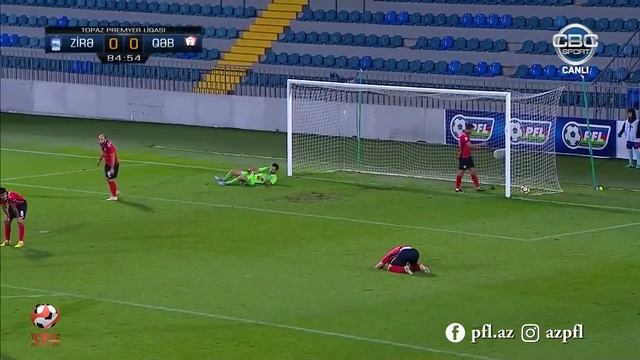 Milos Radivojevic's goal to settle Zira win over Qabala смотреть онлайн