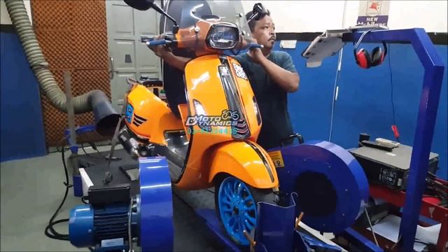 Vespa S150 Polini ECU Dyno Tuning - Motodynamics Technology Malaysia смотреть онлайн