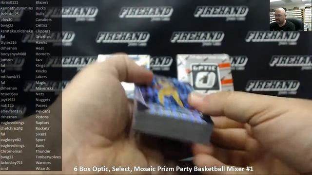 5/18/2018 6 Box Optic, Select, Mosaic Prizm Party Basketball Mixer #1 смотреть онлайн