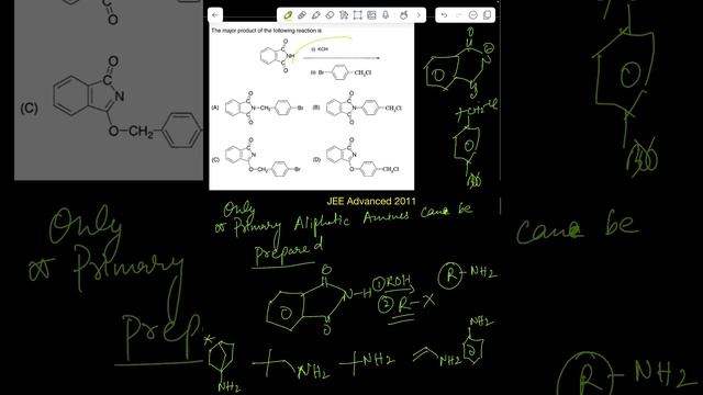 IIT JEE Advanced PYQ (2011) under 1 min series organic chemistry by GS Sir [IITD AIR1149] (Amines) смотреть онлайн