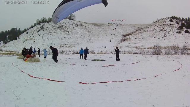 Кубок Удмуртии, параплан - полет на точность 17.12.2021 Часть 2 смотреть онлайн