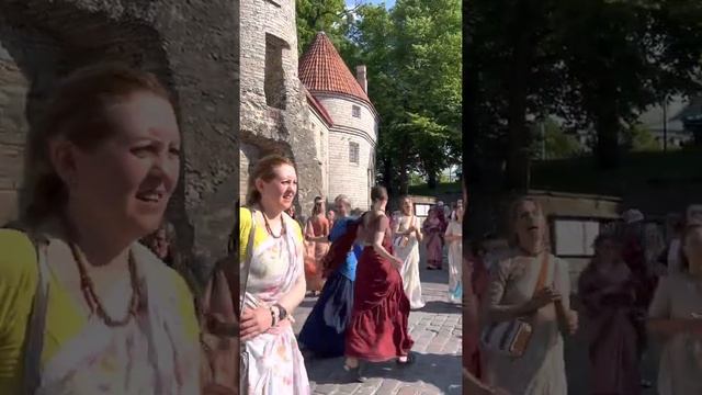 🔥Kirtan Mela🔥 Maha Harinama Tallinn. Siddharta prabhu leading kirtan 11.06.22 смотреть онлайн