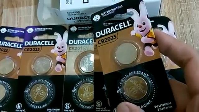 Duracell CR2025, Pin 3v Lithium Duracell CR2025 DL2025 (Www.Pinnuoinguon.vn)