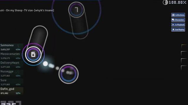 OSU l On my Sheep -TV size- Nakae Mitsuki 99:54% смотреть онлайн