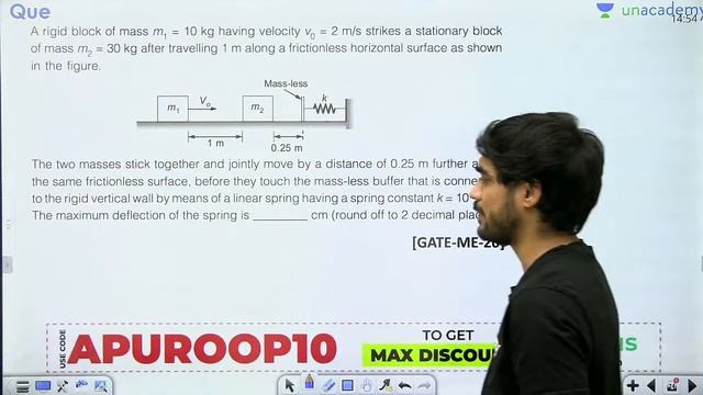 GATE Previous Year Questions of Engineering Mechanics Kinetics | #GATE2022 #GATE2023 | Apuroop Sir смотреть онлайн