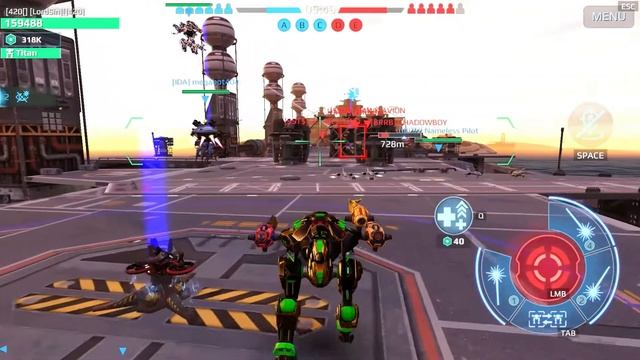 War Robots Scorpion Peek A Boom DM 01 смотреть онлайн