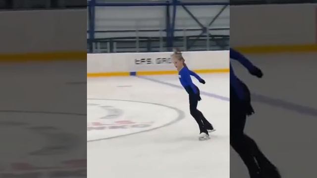 Новый квад от Вероники Жилиной. Инстаграм Евгения Плющенко. Angels of Plushenko. смотреть онлайн