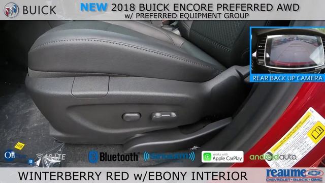 ReaumeChev NEW 2018 Buick Encore Preferred AWD 18-1068 смотреть онлайн