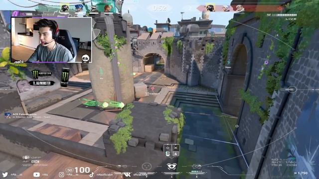 LIQUID NATS SHOWS PERFECT RADIANT CYPHER SETUP ON BREEZE FT. FAKEANANAS | VALORANT смотреть онлайн