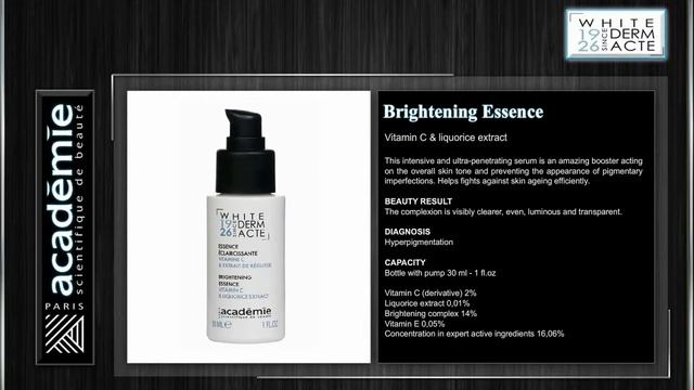 Treatment Booster : Brightening Essence (Instant depigmentant care) смотреть онлайн