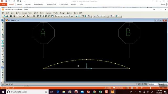 Kuliah Online MK. PDK: SAP2000 Pemodelan Arc Truss 2D смотреть онлайн