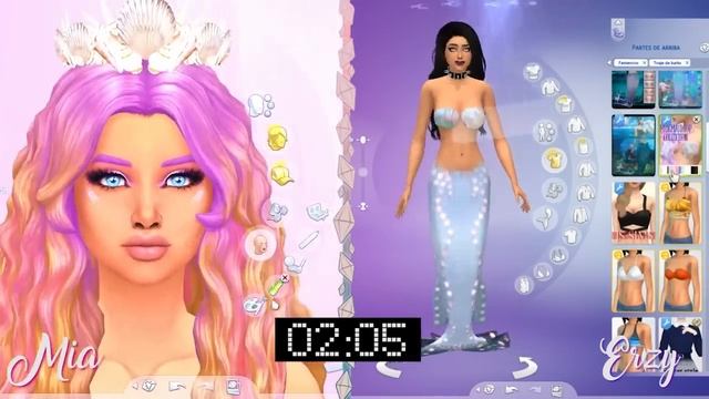 Sirena buena Vs Sirena mala 🏝️ // Los Sims 4 Challenge ft. DarkCrazy75 смотреть онлайн