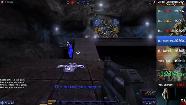 Unreal Tournament 2004 UPDATED SPEEDRUN (PC Campaign Rookie No Auto Aim 2:45:06 IGT: 2:52:00 ) смотреть онлайн