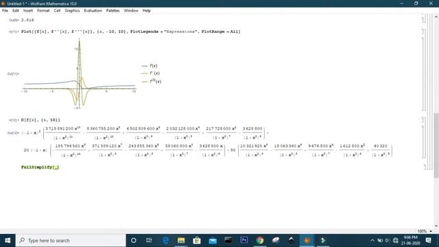 Derivative & Integration in MATHEMATICA | Tutorial - 8 смотреть онлайн