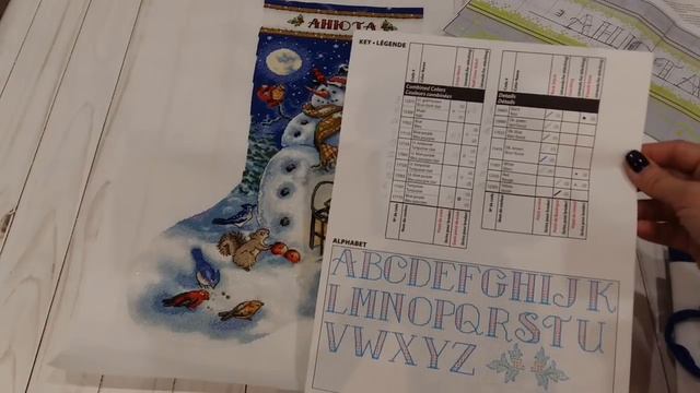 Вышитый сапожок 