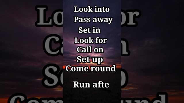 important phrasal verbs #viral #trending #youtubeshorts🔥 смотреть онлайн
