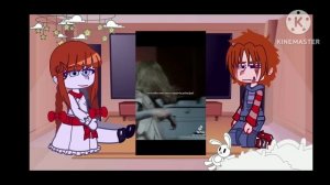 •| Anabelle e Chucky Reagindo a Megan|•gacha club