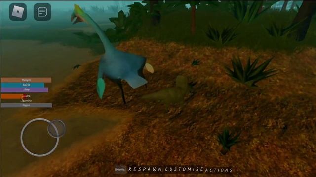 Zuniceratops vs Hatzegopterix (low skill xdd) | Dinosaur World Mobile Roblox смотреть онлайн