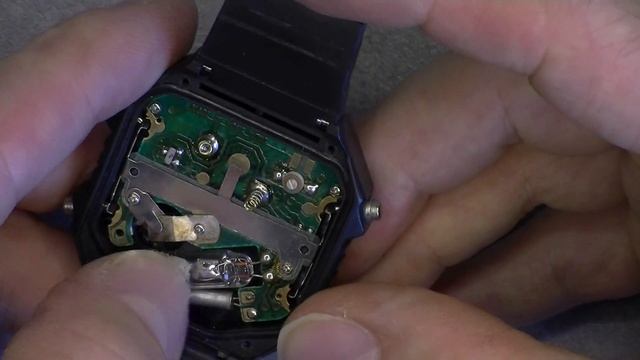 Vintage Hong Kong LCD watch with a mercury switch inside ! смотреть онлайн