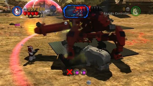 Lego Star Wars 3 PS3 Gameplay Part 14 No Commentary смотреть онлайн