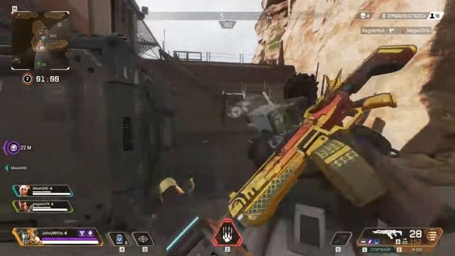 APEX LEGENDS! Ронин 2. топ 1 и 1000+ DMG смотреть онлайн