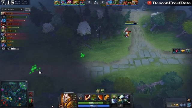 Ace [Juggernaut] Fast Farm Carry Style ► Dota 2 7.15 смотреть онлайн