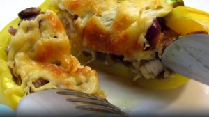 Горячая закуска к новогоднему столу! Бомбический перец в духовке по Гречески