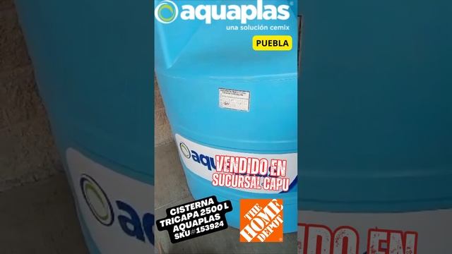 🔥 CISTERNA TRICAPA 2500 L AQUAPLAS BÁSICA 🔥 смотреть онлайн