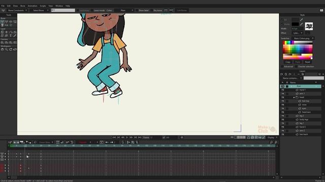 Бесплатный курс по Moho 14 - Урок 25 - Создание анимации (Creating Animation) смотреть онлайн