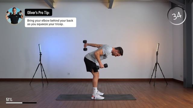 20 Min FULL BODY DUMBBELL Workout - ALL STANDING - Strength Training At Home