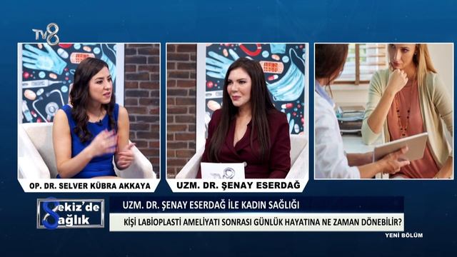 Labioplasti Nedir? | Op. Dr. Selver Kübra Akkaya & Uzm. Dr. Şenay Eserdağ | 8'de Sağlık смотреть онлайн