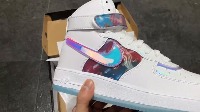 Nike Air Force 1 High Good Game White смотреть онлайн