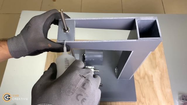 HOW TO MAKE Scroll Saw From 100% PVC With 775 DC Motor | VNB Creative