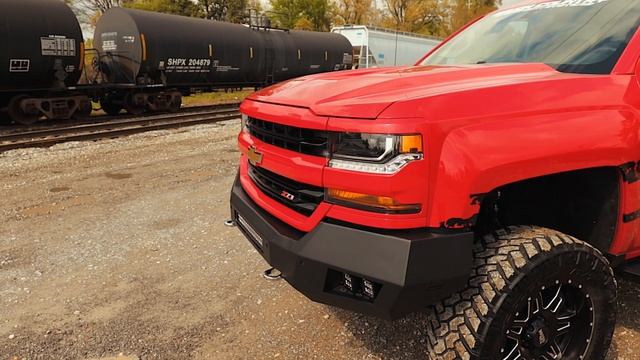 Chevrolet Silverado Front LED Bumper by Rough Country смотреть онлайн