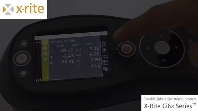 Ci6x Series - X-Rite Spectrophotometers смотреть онлайн